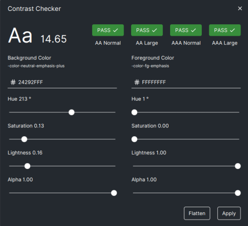 Contrast Checker